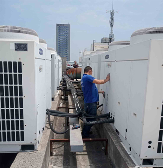 罗山中央空调制热和不制冷系统维修方法